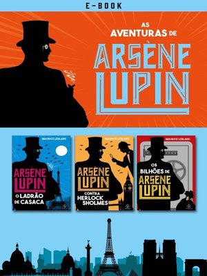cover image of As aventuras de Arsène Lupin